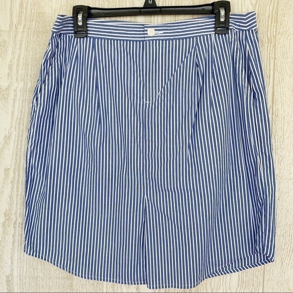 Banana Republic Relaxed Striped Pencil Skirt - Picture 5 of 8